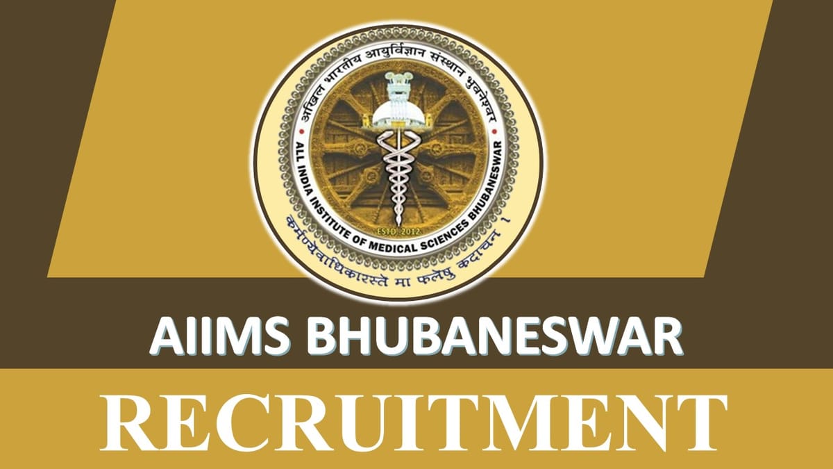 AIIMS Bhubaneswar Recruitment 2023 for Multi-Tasking Staff: Check Qualification, Pay Scale and Other Details