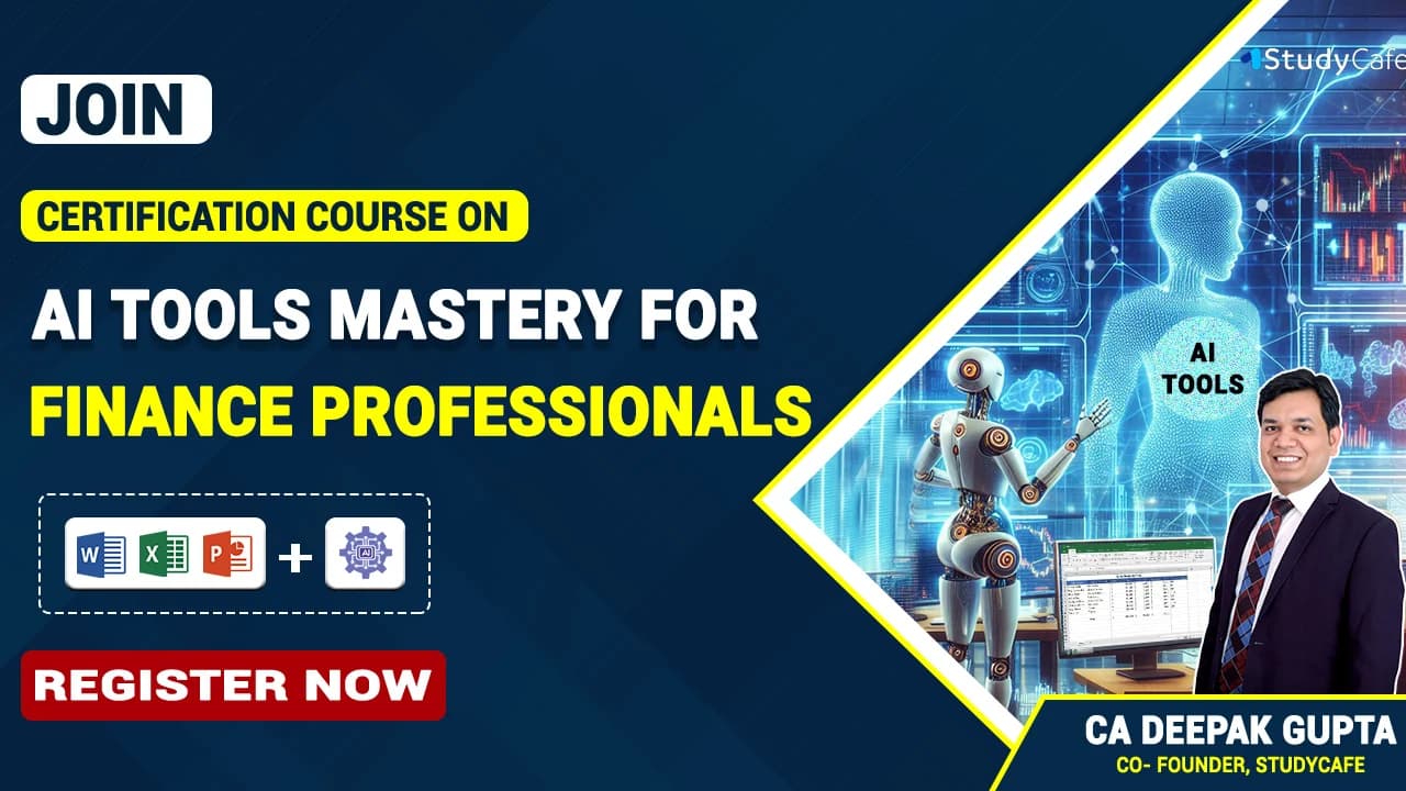 Certification Course on AI Tools Mastery for Finance Professionals (Automation Suite)