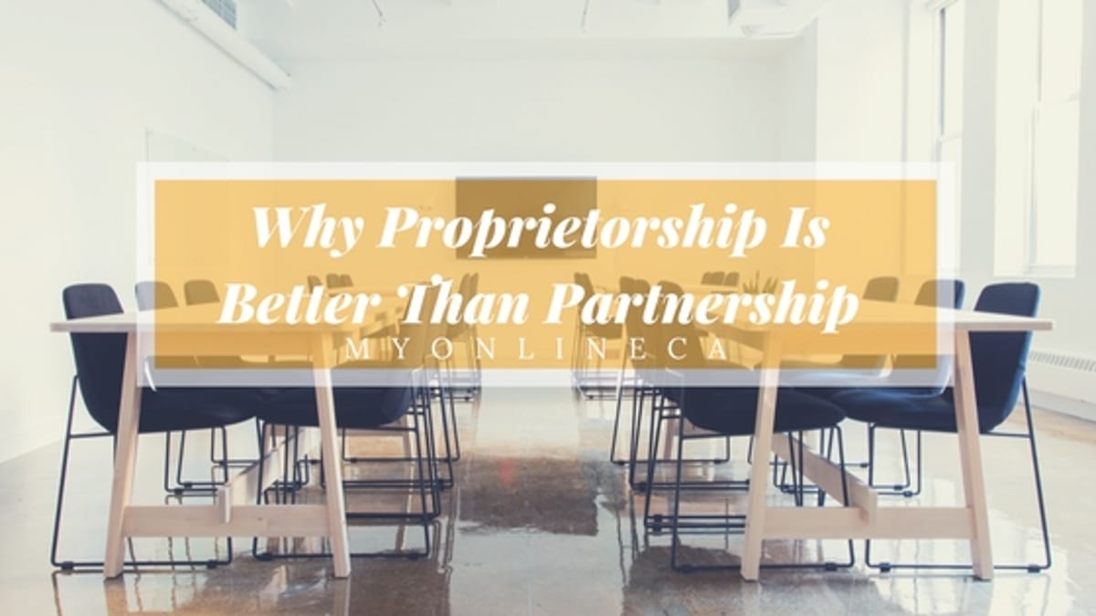 Why Proprietorship Firm Is Better Than Partnership