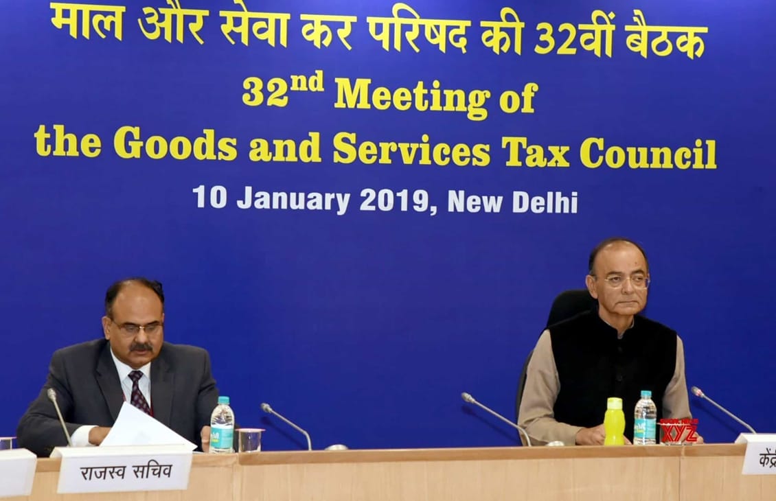 Synopsis of 32nd GST Council meeting dated 10.01.2019