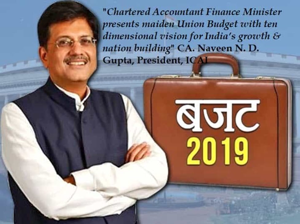 ICAI Expressed Views on Interim Budget 2019