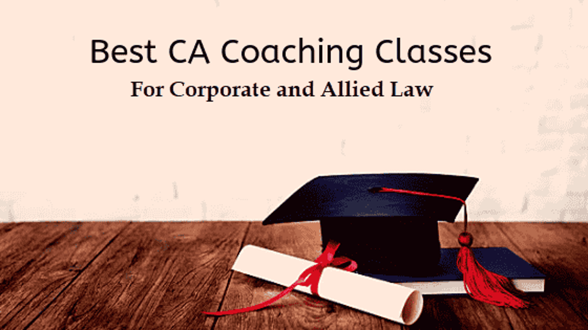 CA Final Corporate & Allied Laws Best Faculties