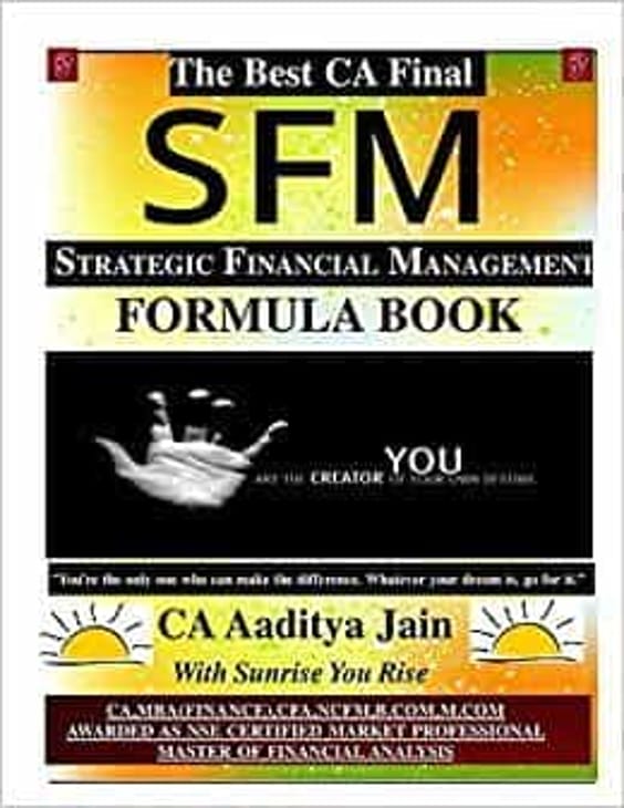 Formula Booklet for CA Final SFM May 2018 | Nov 2018