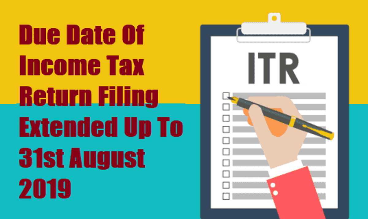 Official Order/Notification for extension of due date of Income Tax Return Filing