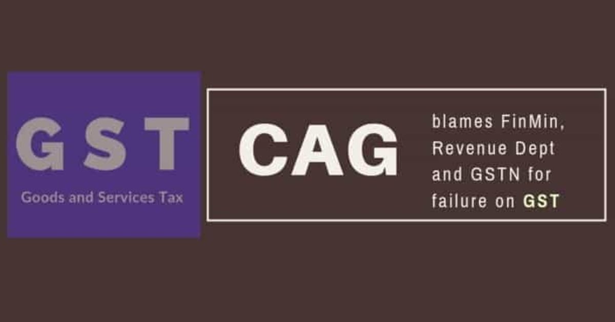 GST audit report by CAG