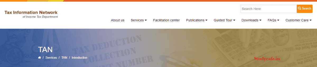 Tax deduction & collection account number (TAN)