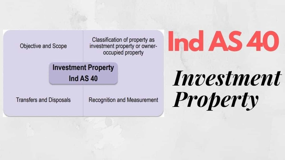 Ind AS 40 Investment Property