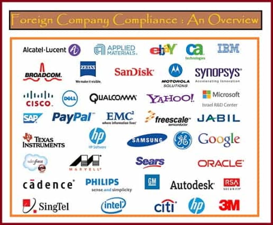 Foreign Company Compliance : An Overview