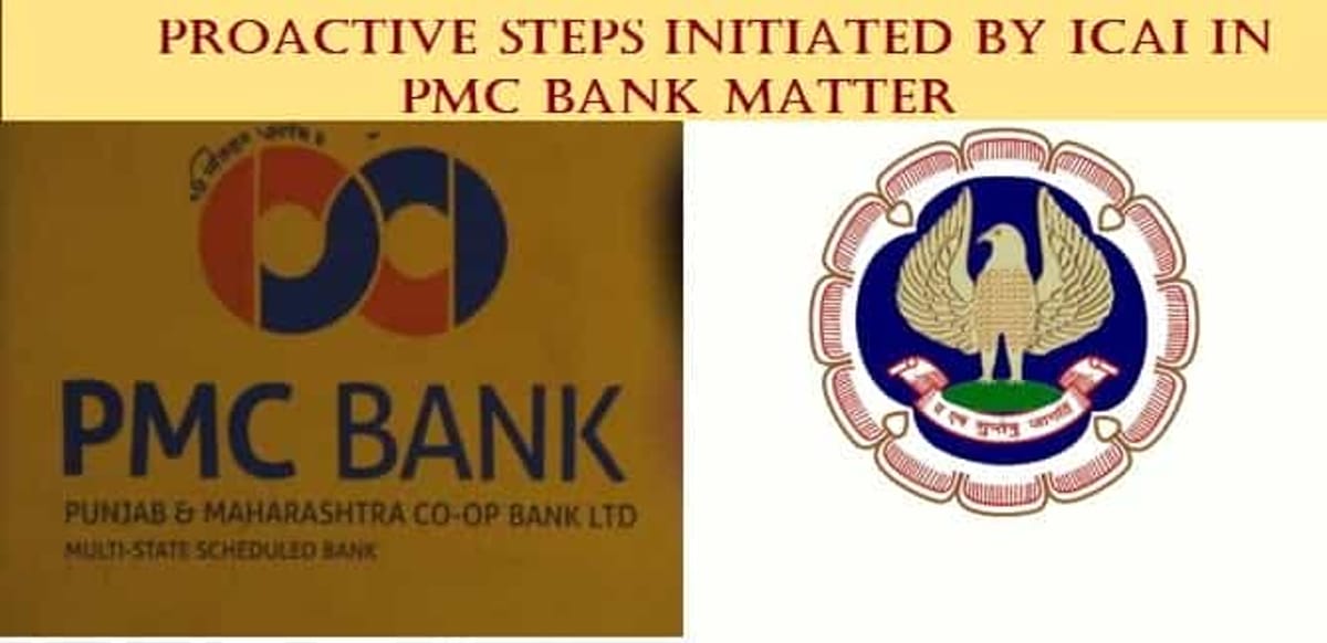 Proactive Steps Initiated by ICAI in PMC Bank Matter