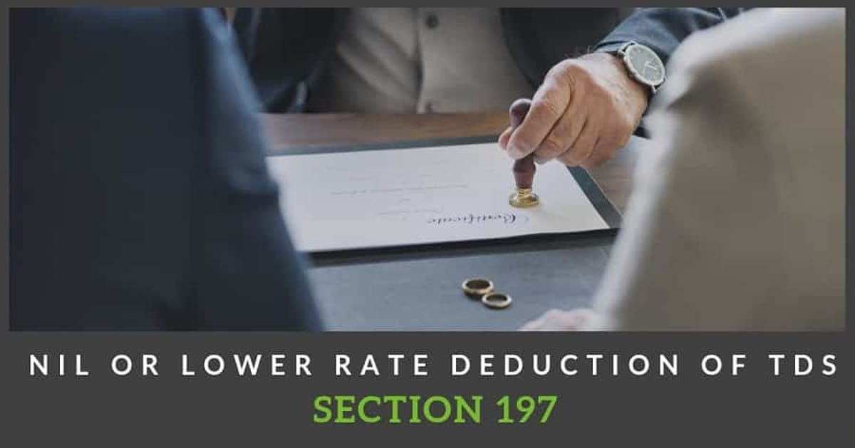 Order u/s 119 for issue of certificates for lower rate/nil deduction/collection of TDS or TCS