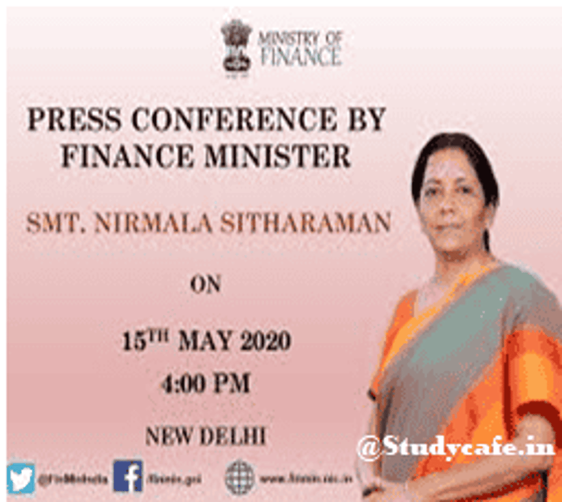 FM Announced Special Relief And Credit Support to Agriculture, Hospitality & Tourism