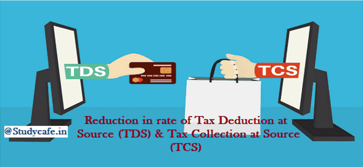 TDS & TCS Rate Chart applicable from 14th May 2020