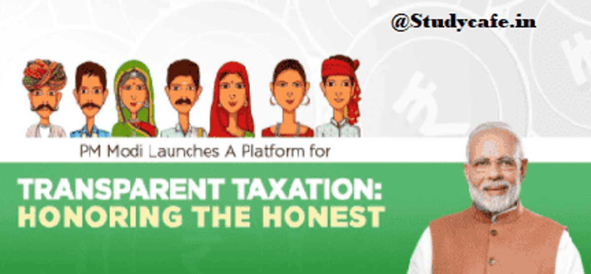 Key highlights of PM Modi’s speech today (13 August) on Tax Reforms: