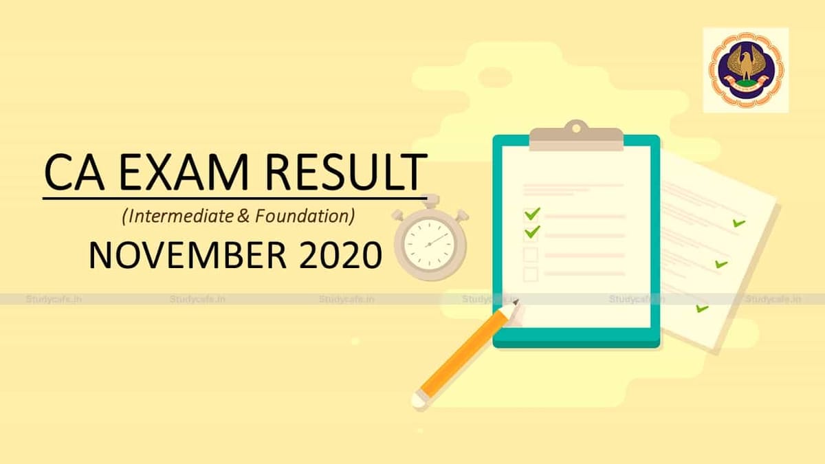 ICAI announces dates of results of CA Intermediate & Foundation Exams