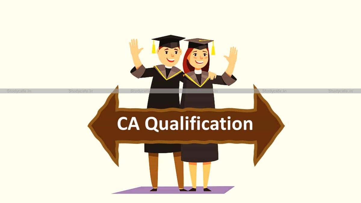 CA Qualification considered Equivalent to Master’s Degree: ICAI