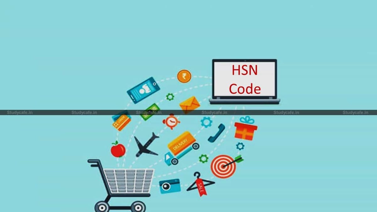 List of HSN Code/Service Accounting Code Updated till 31st March 2021