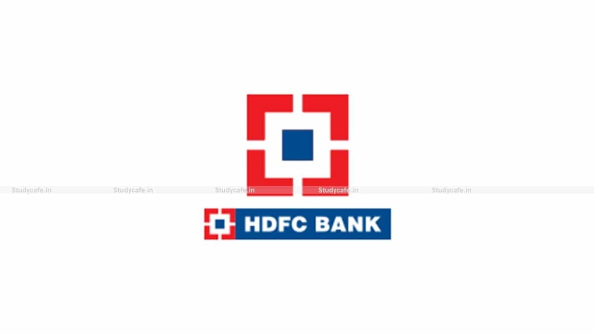 CA Industrial Training Opportunity at HDFC