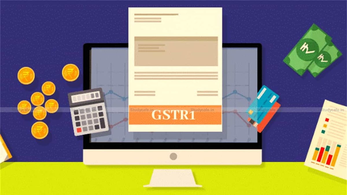 Due date for filing GSTR-1 for month of May 2021 extended to 26th June 2021