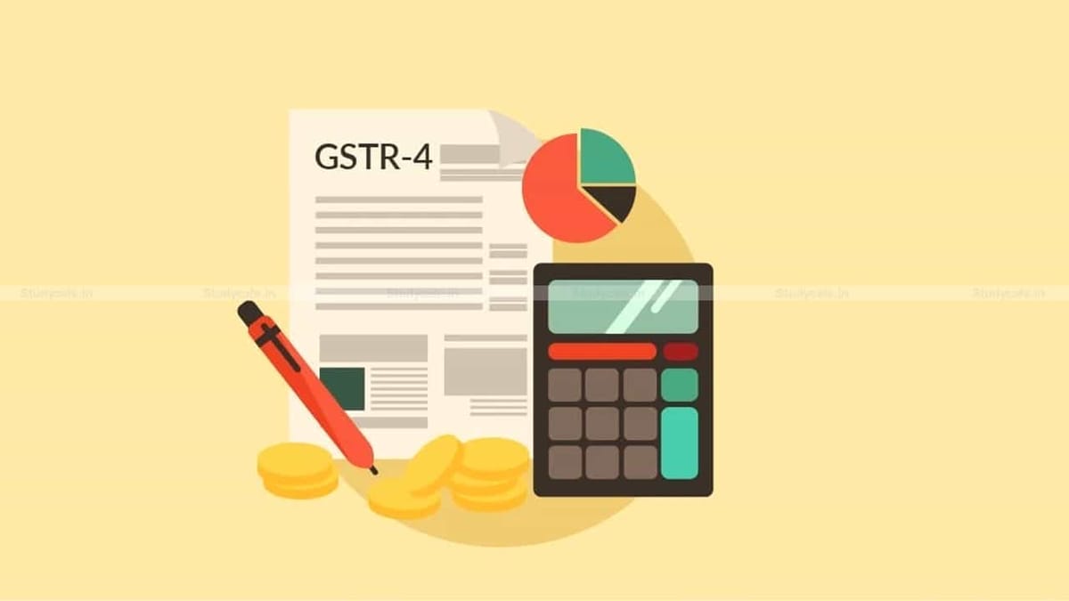 Due Date for Furnishing GSTR-4 For FY 2020-21 extended to 31st July 2021