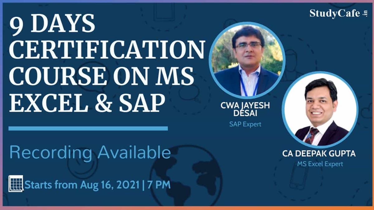 2 Days Left to Join Microsoft Excel & SAP Certificate Course