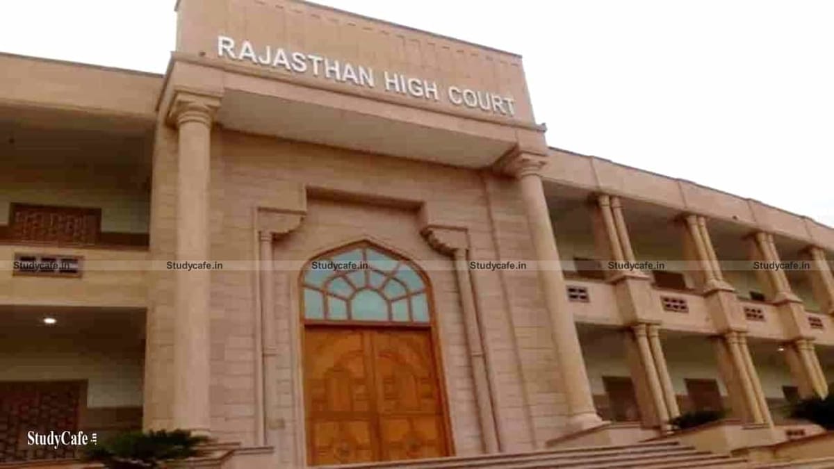 Rajasthan HC held seizure of items duly disclosed & substantiated with documents as illegal