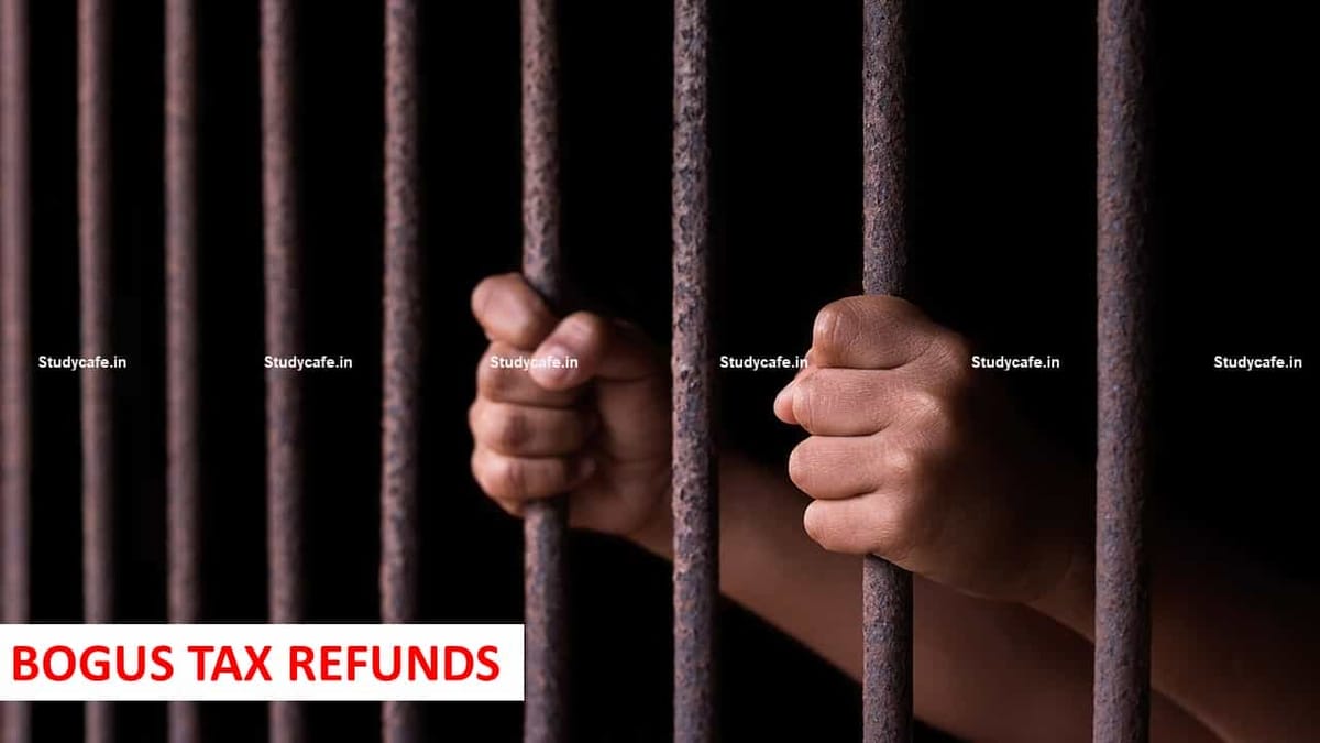 Bail denied to Petitioner for receiving bogus tax refunds