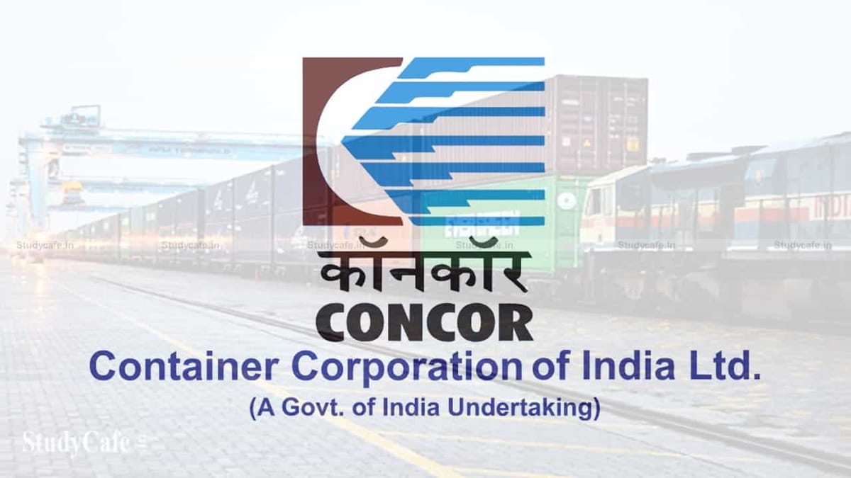 GST Compliances Empanelment for Chartered Accountant & Cost Accountant with CONCOR