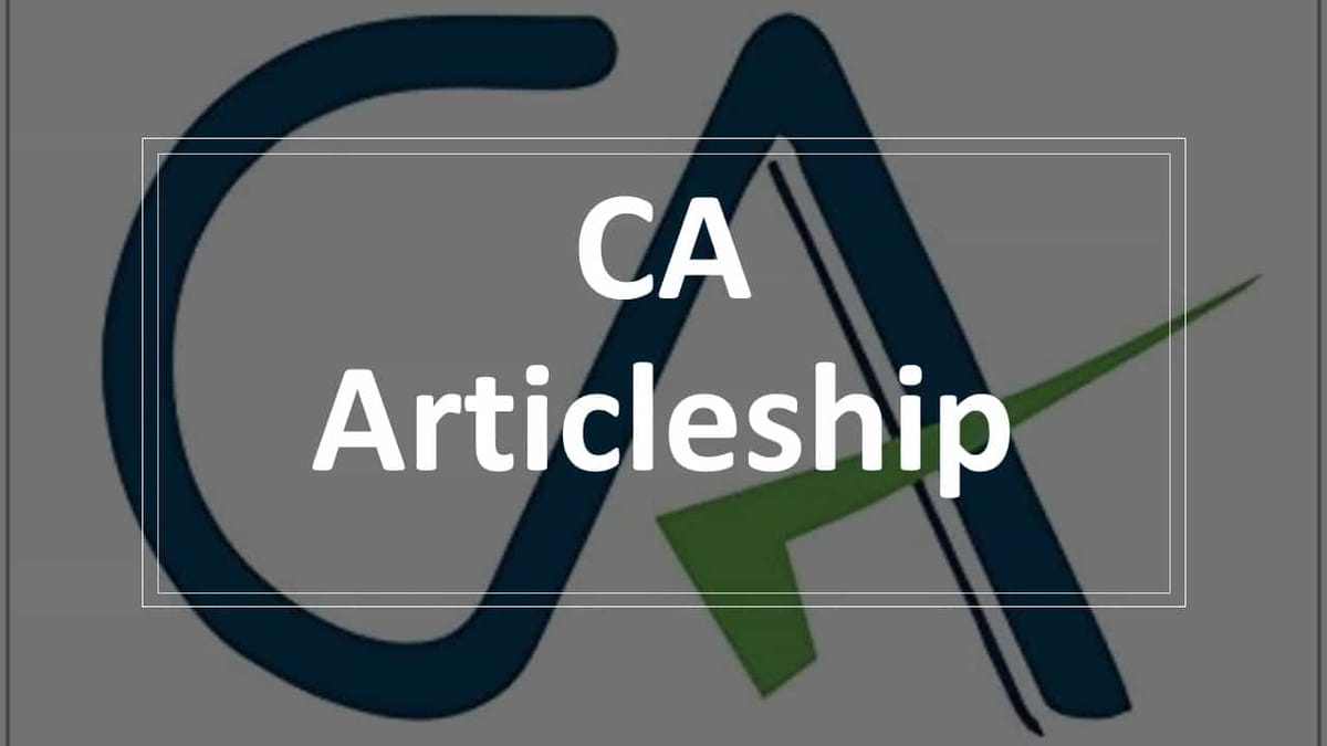 CA Articleship enrollment: Few Days Left to Apply