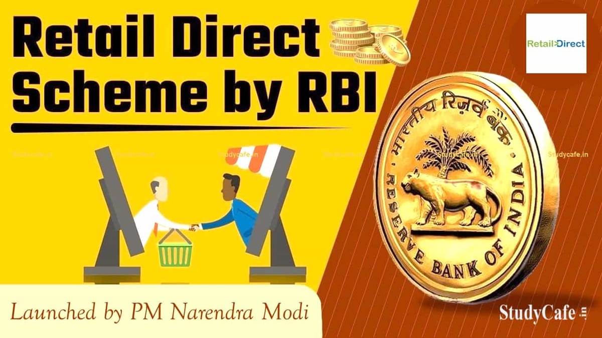 Overview of RBI Retail Direct (RD) Scheme