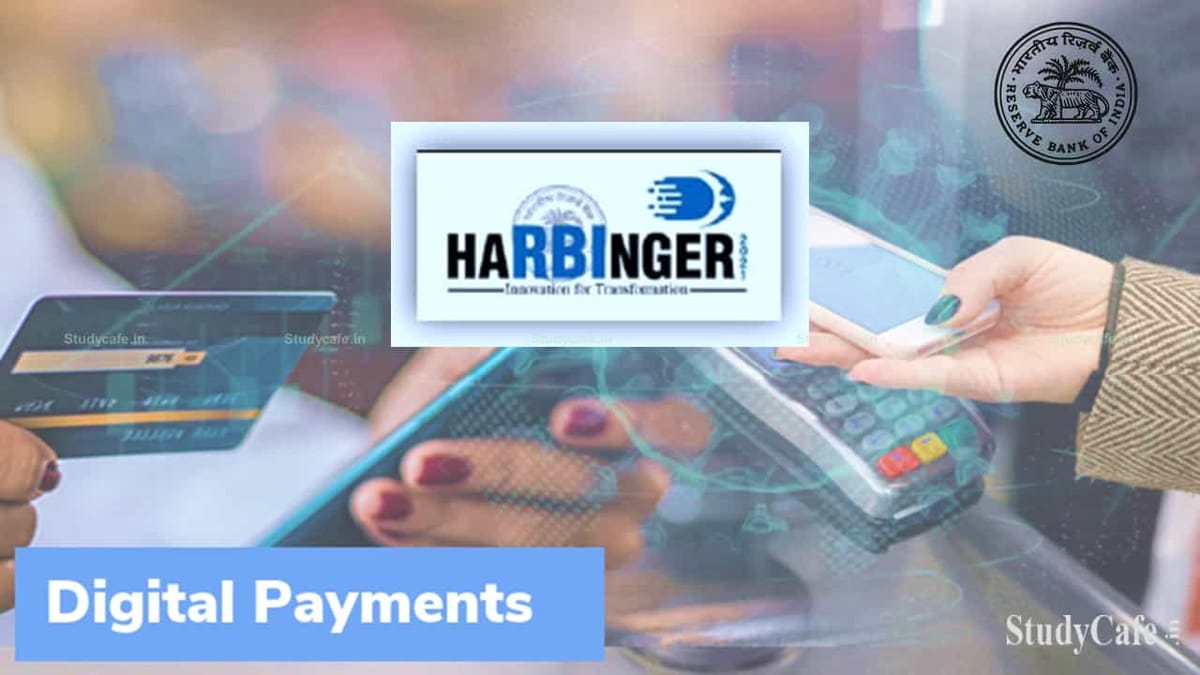 RBI launches its first global hackathon ‘HARBINGER 2021’