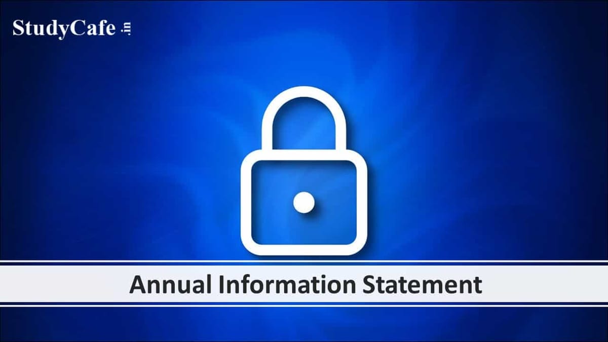Password to Open Annual Information Statement (AIS)