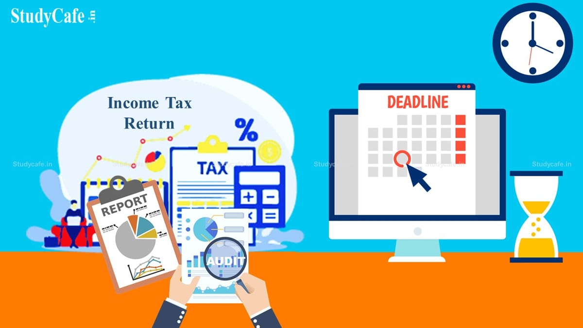 Extend Income-tax return filing deadline of 31 December 2021: CA Associations