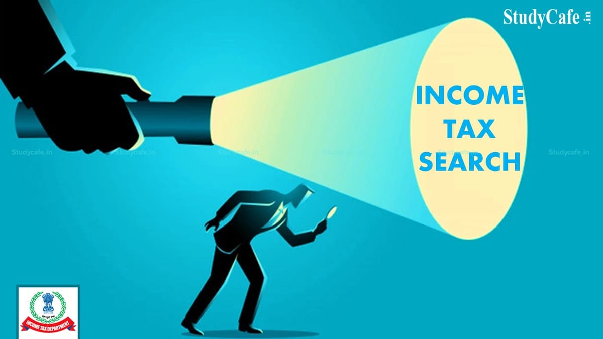 Income Tax Department conducts searches in 60 Locations of four Asset Reconstruction Companies