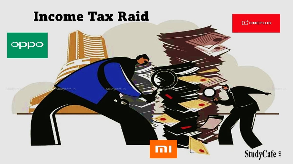 Income Tax Raid in headquarters of Xiaomi, Oppo, and OnePlus, in India 