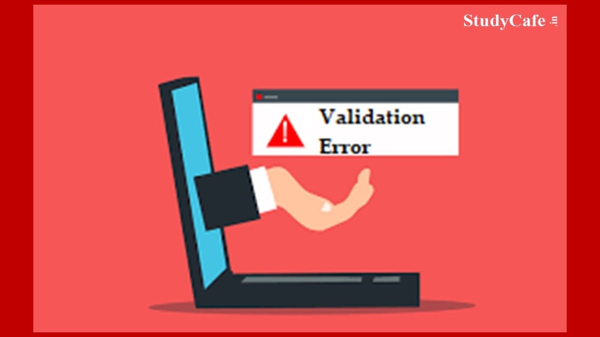 Mistakes that should be kept in mind to avoid validation errors in TAR