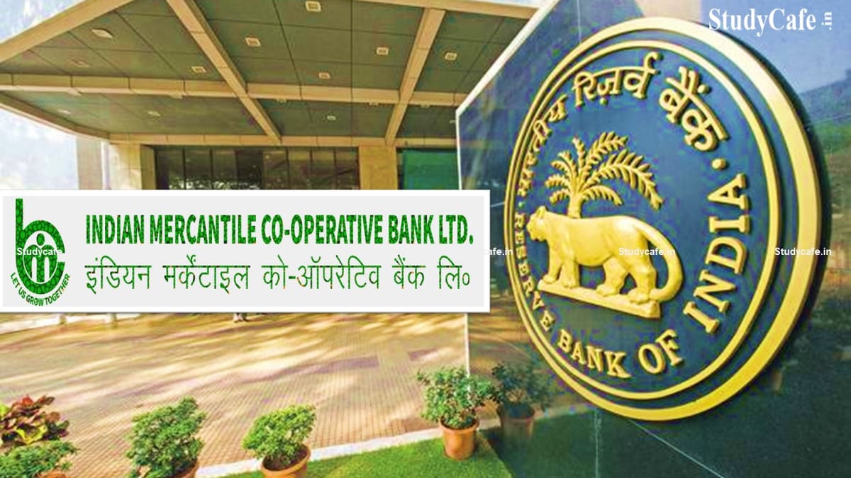 RBI Imposed Restrictions on Withdrawal Limit Up to 1 Lakh of Indian Mercantile Cooperative Bank Limited