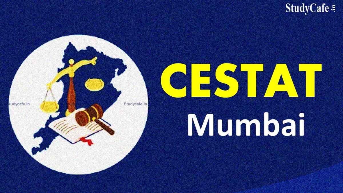 Revenue is Bound by the Norms Fixed by SION Norms Fixed by the Ministry of Commerce: CESTAT Mumbai