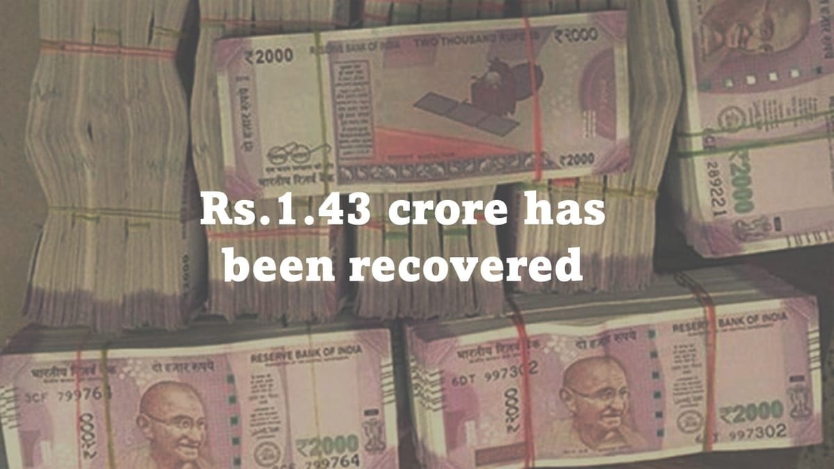 Taxpayer missed ITC reversal on Exempt supplies, Rs 1.43 crore recovered by CGST Commissionerate