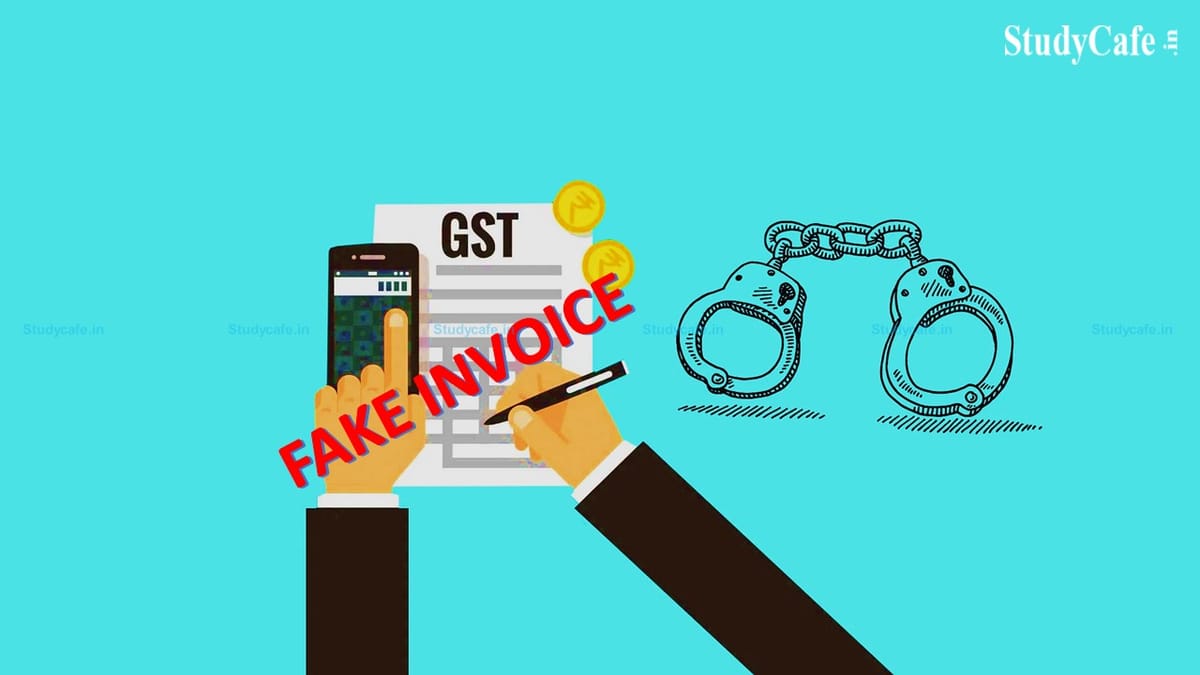 CGST Officials Busted Racket of Fake GST ITC of Rs.31.85 Crore; 2 Person Arrested