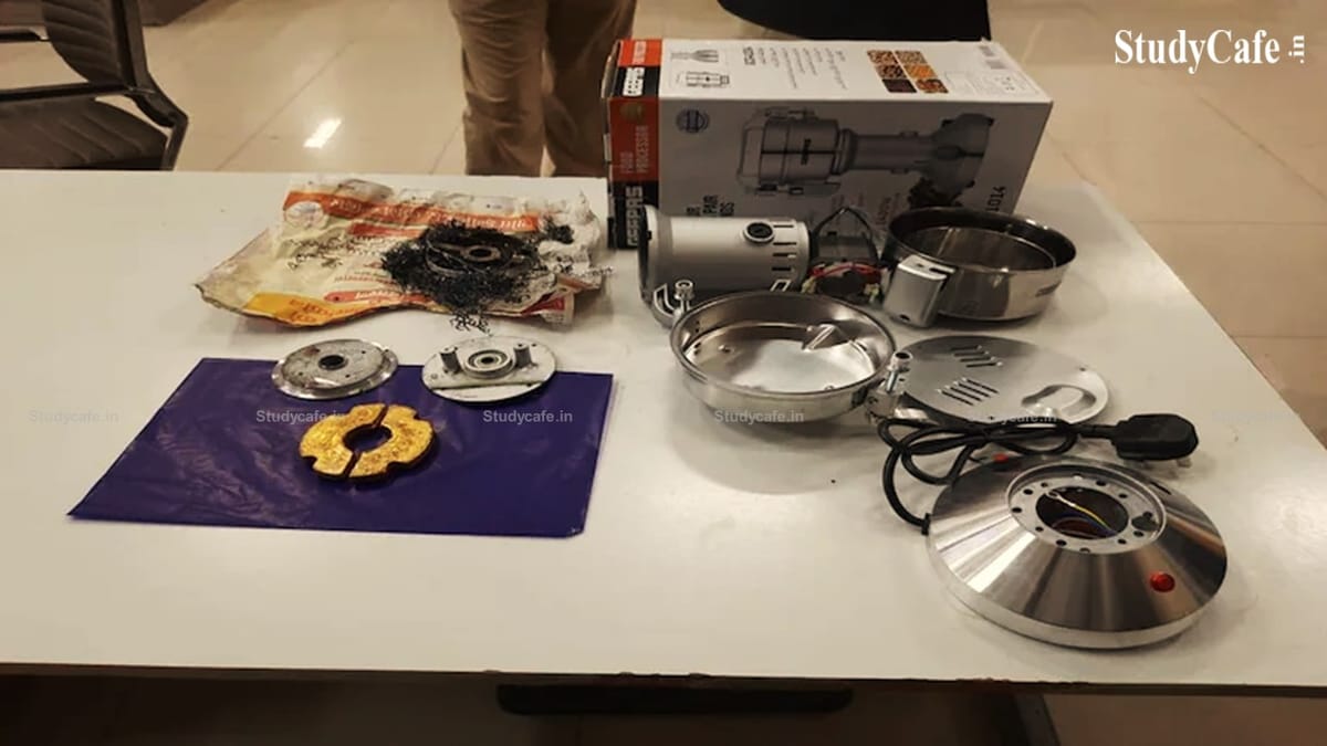 Lucknow Customs Arrests a Passenger at Airport for Smuggling Gold Worth Rs. 54,23,460