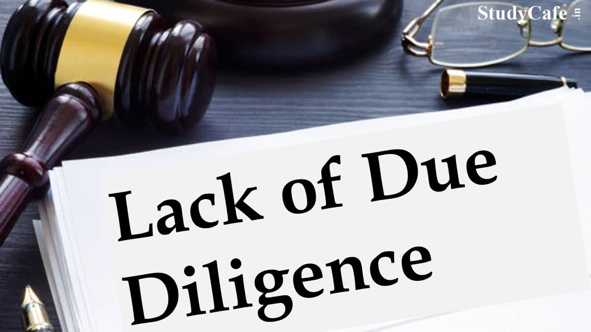 SEBI cannot Take action against CA for Lack of due diligence: This can be taken up only by ICAI