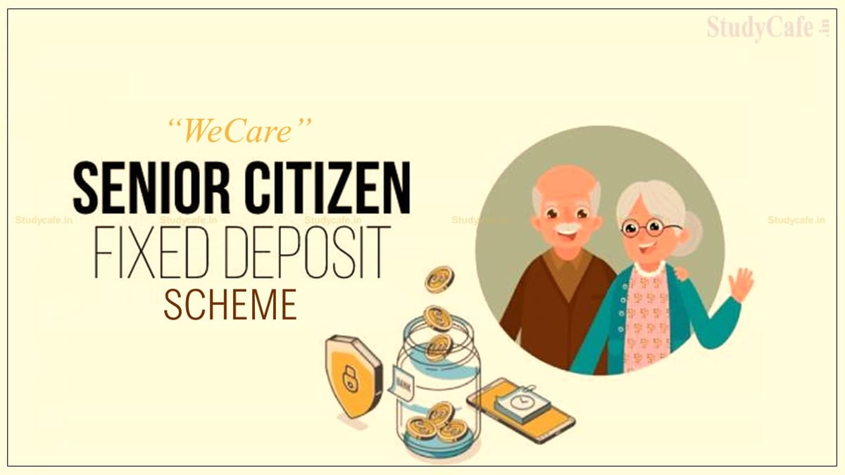 SBI Extends Last Date for Special Senior Citizen Fixed Deposit Scheme
