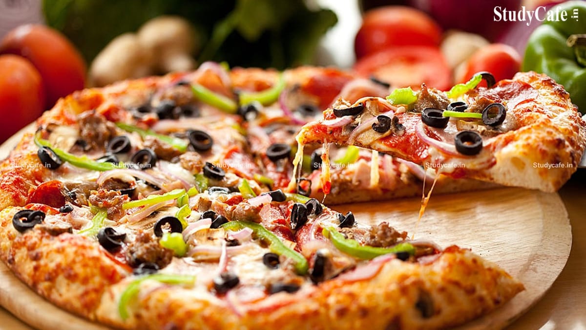 Pizza topping is not pizza & should attract 18% GST: AAAR