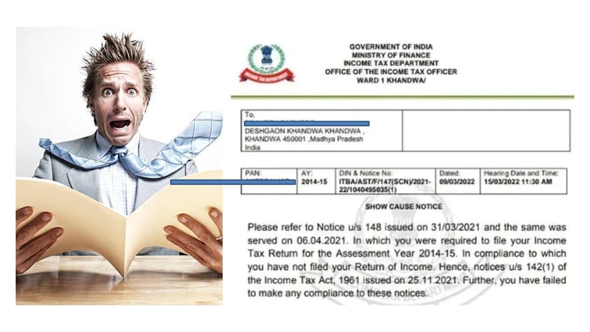 Income Tax Notice issued to a farmer’s son for having Bank Transaction worth Rs 300 Cr