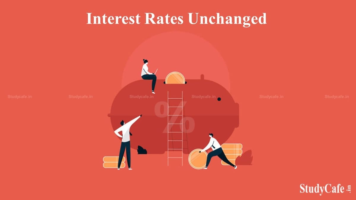 PPF and Other Small Savings Investments Interest Rates Announced; Check Details