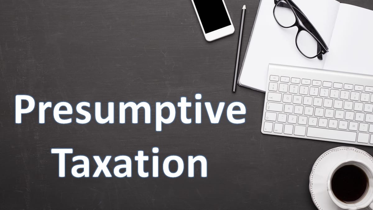 Provisions of Presumptive Taxation (Section 44AD) cannot be applied to commission agents: ITAT