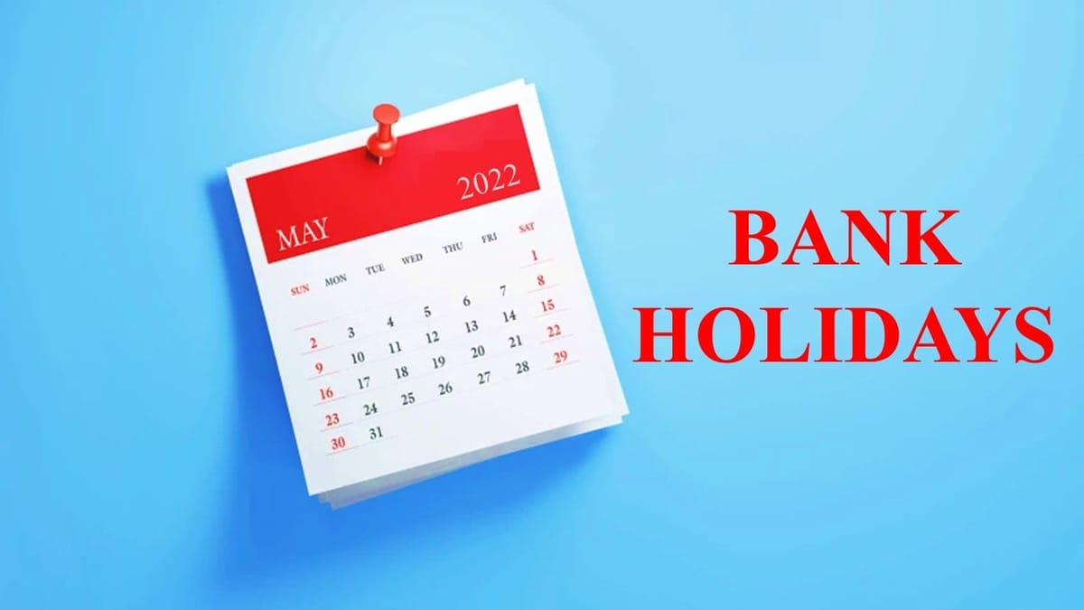 Bank Holidays: Banks will be closed for 3 days from tomorrow, immediately deal with your important work, total number of bank holidays in May