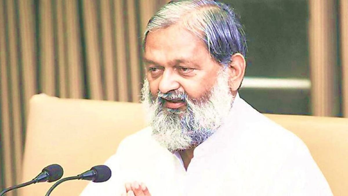 GST Fraud: HR Home Minister Anil Vij directs investigation to Haryana DGP; 3 Official Dismissed
