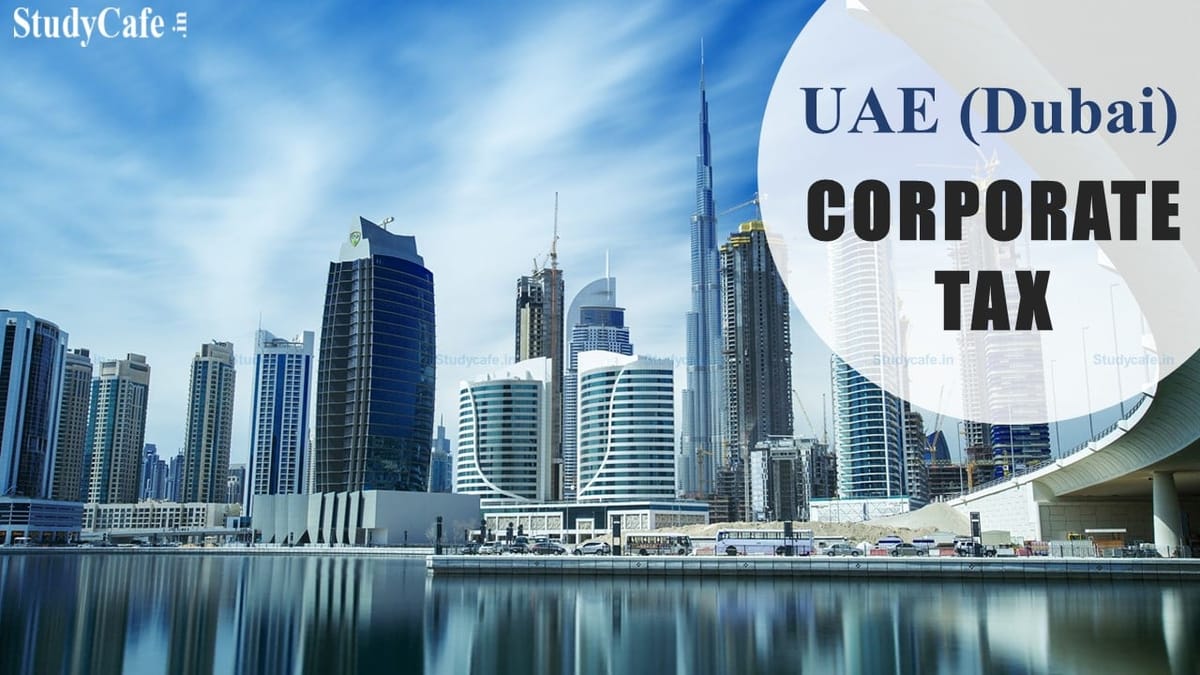 Introduction of corporate tax in the UAE