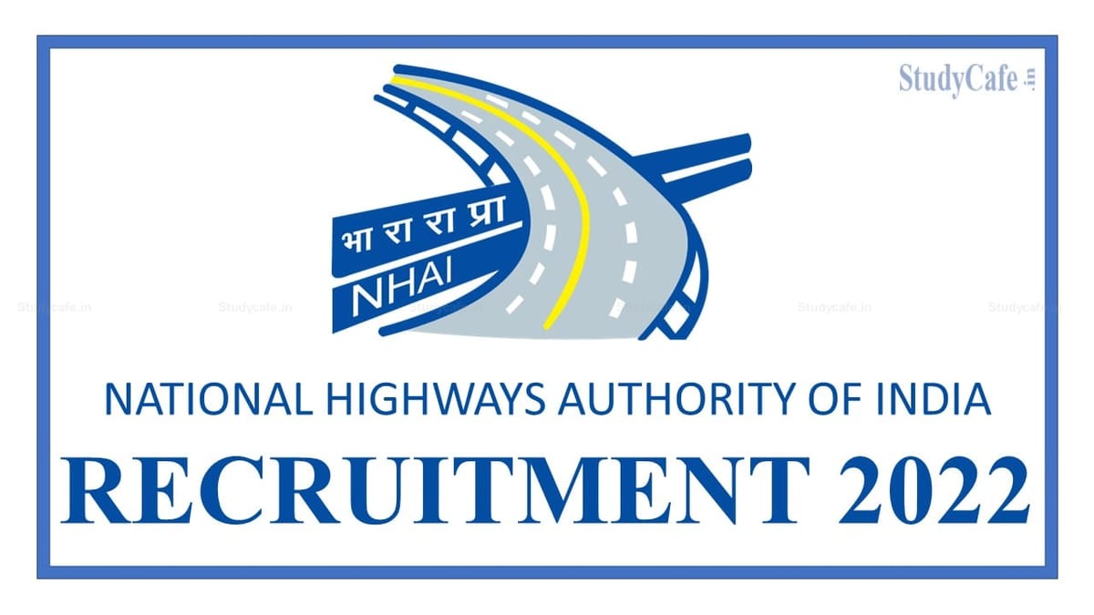 National Highways Authority of India (NHAI) Recruitment 2022; Monthly Salary 35000 Plus Check Complete Details